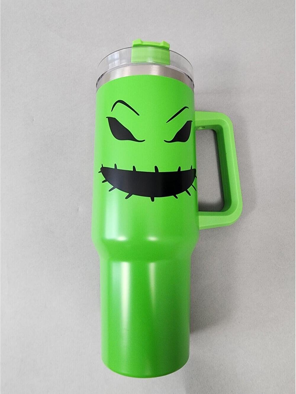 😨😨😨 OOGIE BOOGIE TUMBLER NIGHTMARE BEFORE CHRISTMAS 40OZ TUMBLER! - Picture 7 of 8